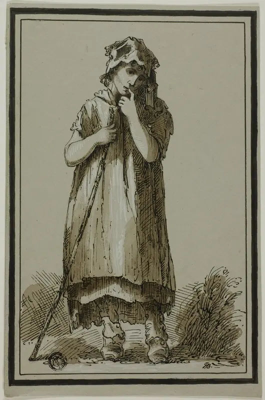 Pierrette Wall Art by Thomas Barker - High-Resolution Digital Print