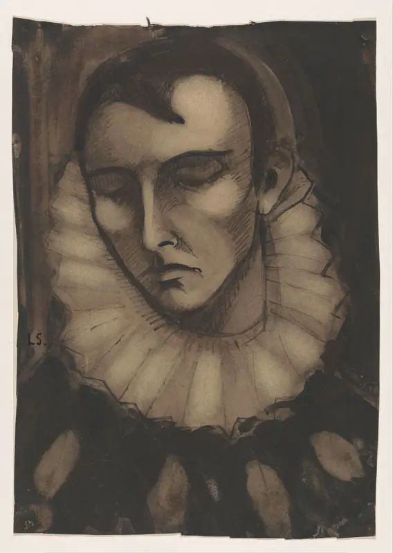 Pierrot Wall Art by Lodewijk Schelfhout - High-Resolution Digital Print