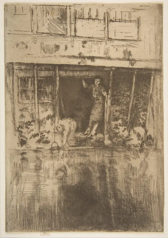Pierrot Wall Art by James McNeill Whistler - High-Resolution Digital Print