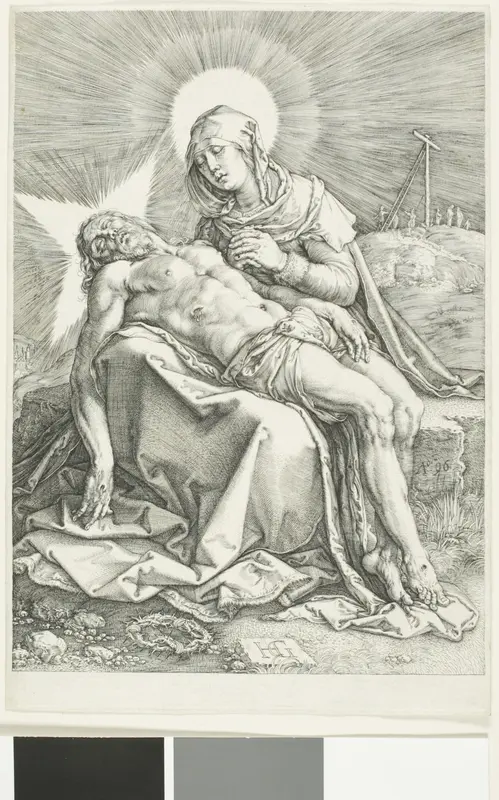 Pietá Wall Art by Hendrick Goltzius - High-Resolution Digital Print