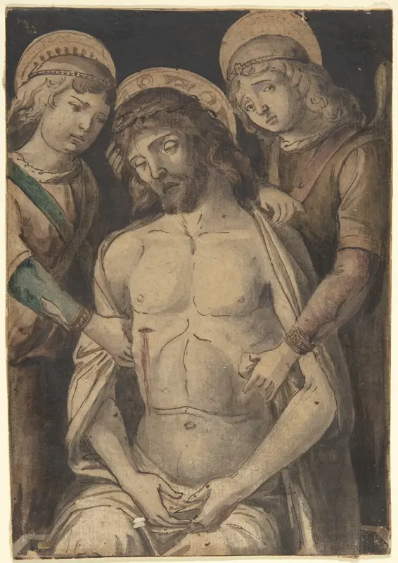 Pietà Wall Art by Anonymous, Italian, 19th century - High-Resolution Digital Print