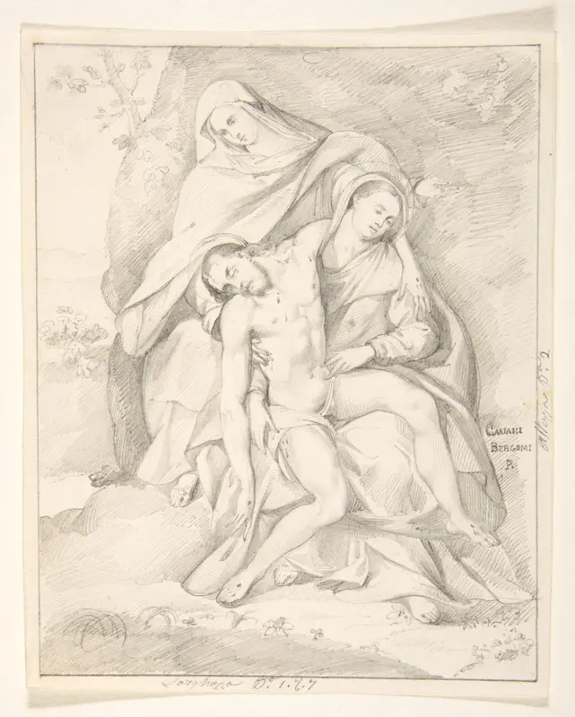 Pietà Wall Art by Johann David Passavant - High-Resolution Digital Print
