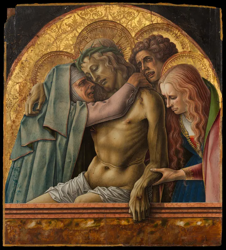 Pietà Wall Art by Carlo Crivelli - High-Resolution Digital Print