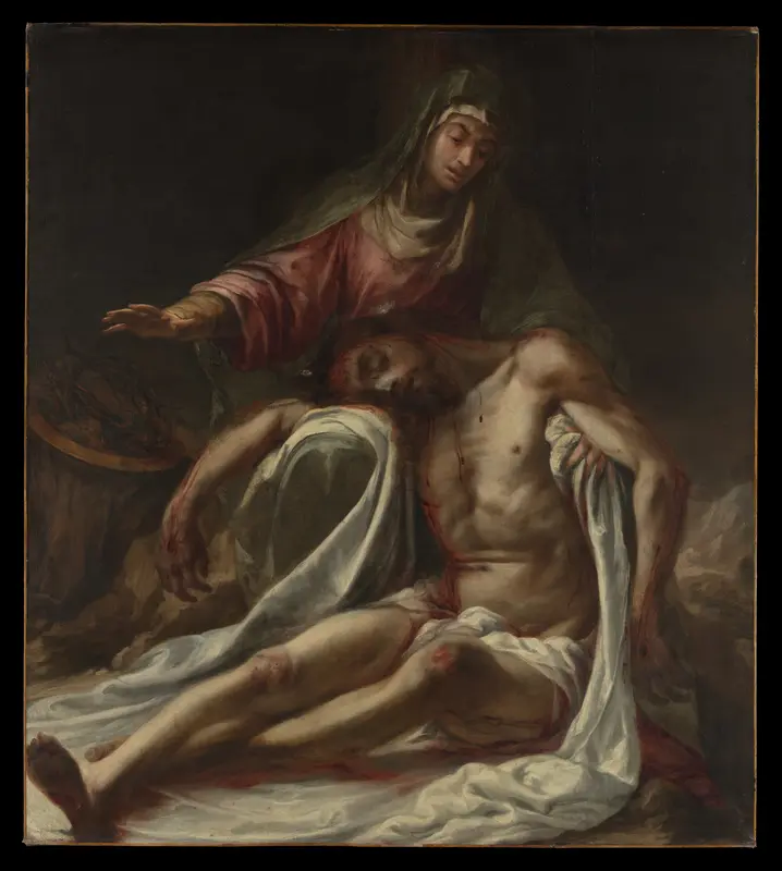 Pietà Wall Art by Juan de Valdés Leal - High-Resolution Digital Print