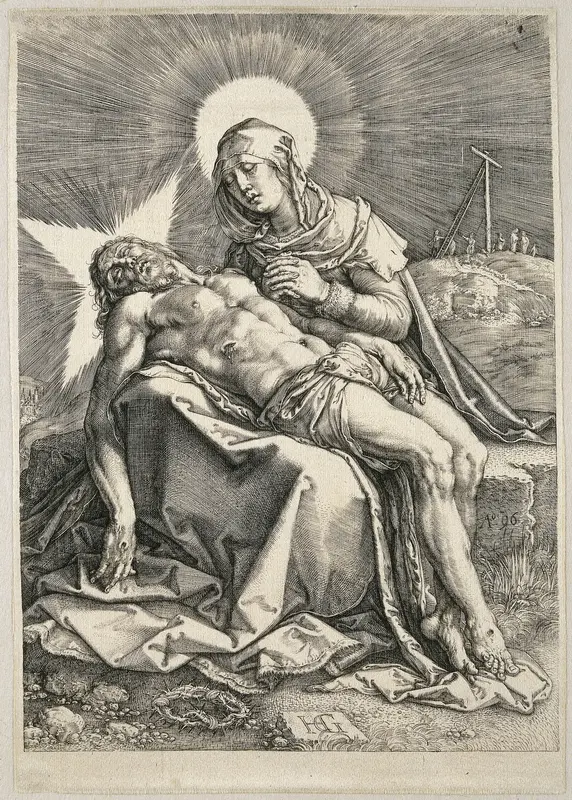 Piëta Wall Art by Michelangelo - High-Resolution Digital Print