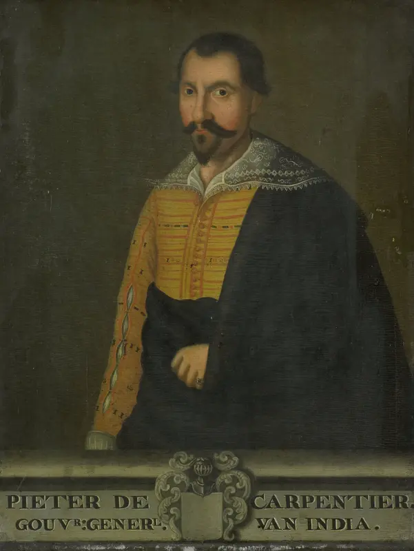 Pieter de Carpentier (1586-1659). Gouverneur-generaal (1623-27) Wall Art by anonymous - High-Resolution Digital Print