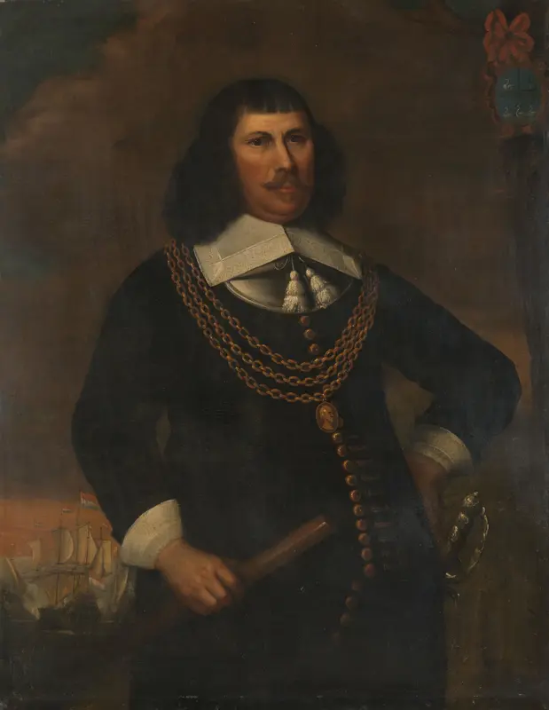 Pieter Florisz (ca. 1605-58), Vice-Admiral of the Northern District Wall Art by Unknown - High-Resolution Digital Print