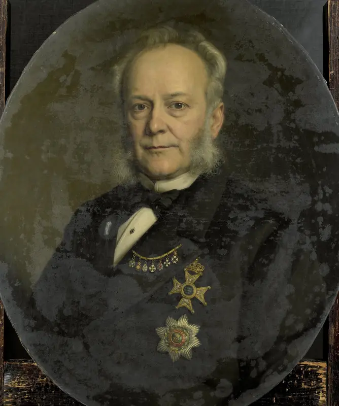 Pieter Mijer (1812-81). Gouverneur-generaal van Nederlands Oost Indië Wall Art by Unknown - High-Resolution Digital Print