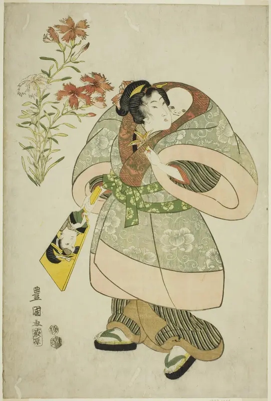 Pinks: nurse and baby, from an untitled series of beauties and flowers