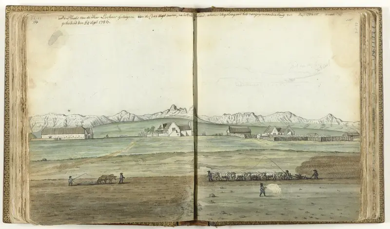 Plaats 'Vergenoegd' van de heer Lochner Wall Art by Jan Brandes - High-Resolution Digital Print