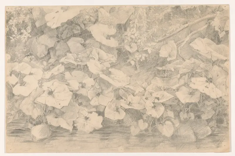 Planten aan de waterkant Wall Art by Unknown - High-Resolution Digital Print