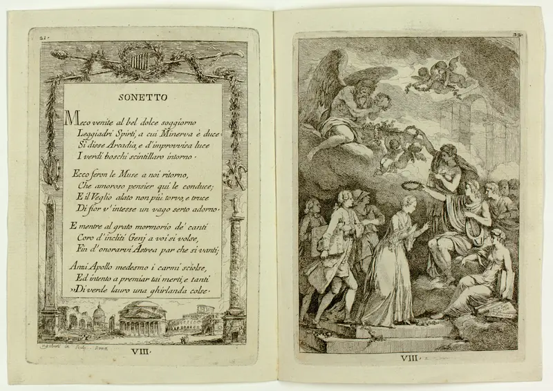 Plate 8, from Nella Venuta Wall Art by Franz Edmund Weirotter - High-Resolution Digital Print