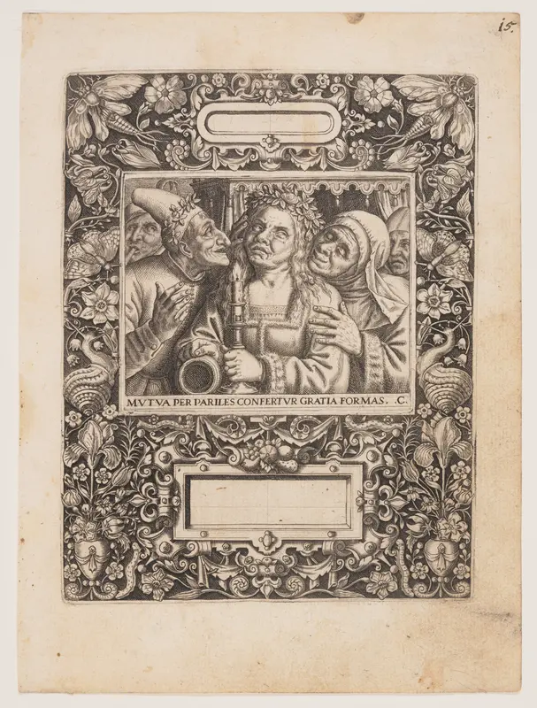 Plate from Emblemata Nobilitati et Vulgo Scitu Digna Wall Art by Johann Theodor de Bry - High-Resolution Digital Print