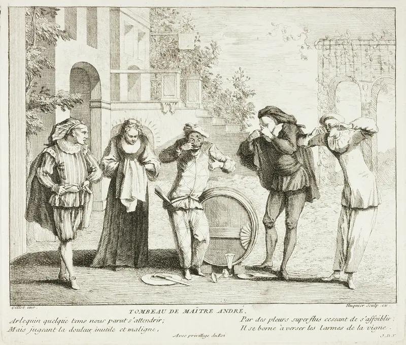Plate from Livre de Scènes Comiques