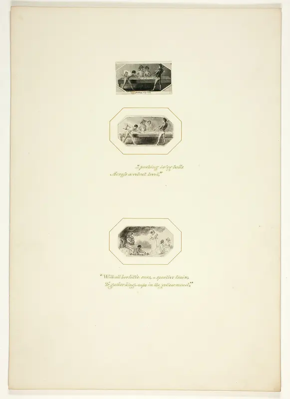 Plate from The Task Wall Art by Thomas Stothard - High-Resolution Digital Print