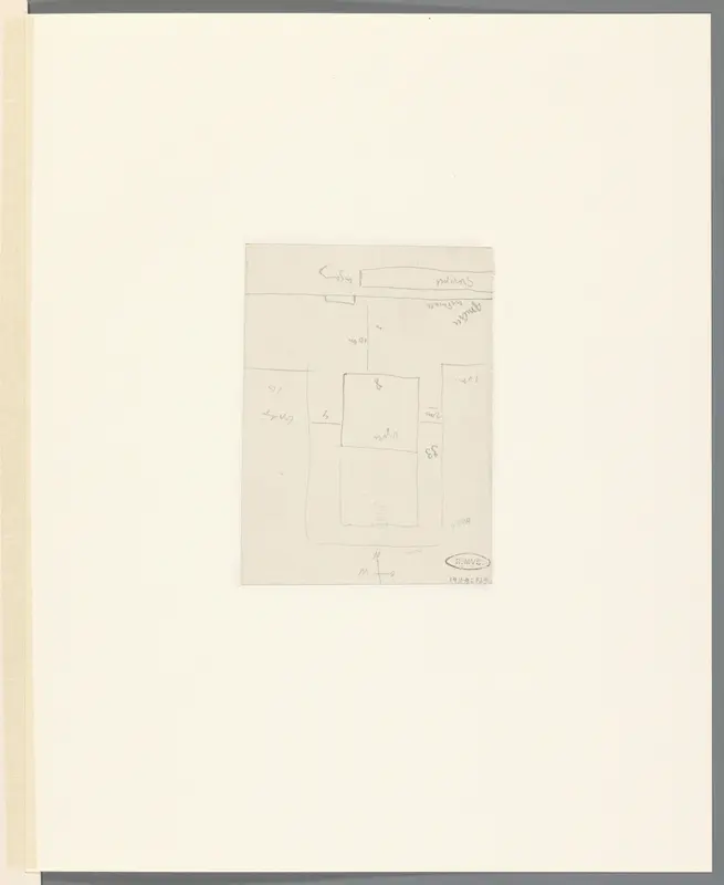 Plattegrond van een tuin Wall Art by Richard Nicolaüs Roland Holst - High-Resolution Digital Print