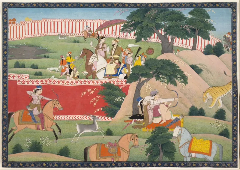 Pleasures of the Hunt Wall Art by Unknown - High-Resolution Digital Print