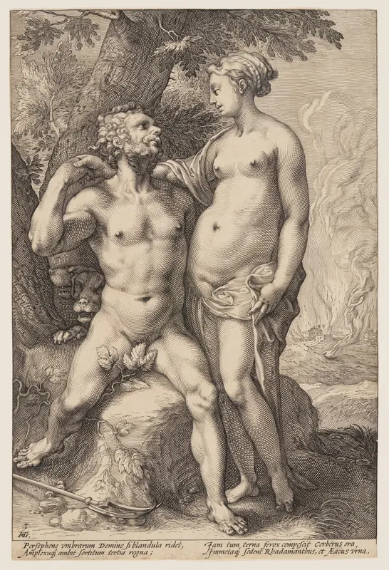 Pluto and Proserpina, from Three Paired Gods and Goddesses