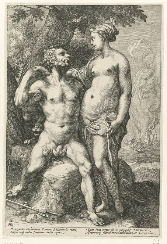Pluto en Proserpina Wall Art by Franco Estius - High-Resolution Digital Print