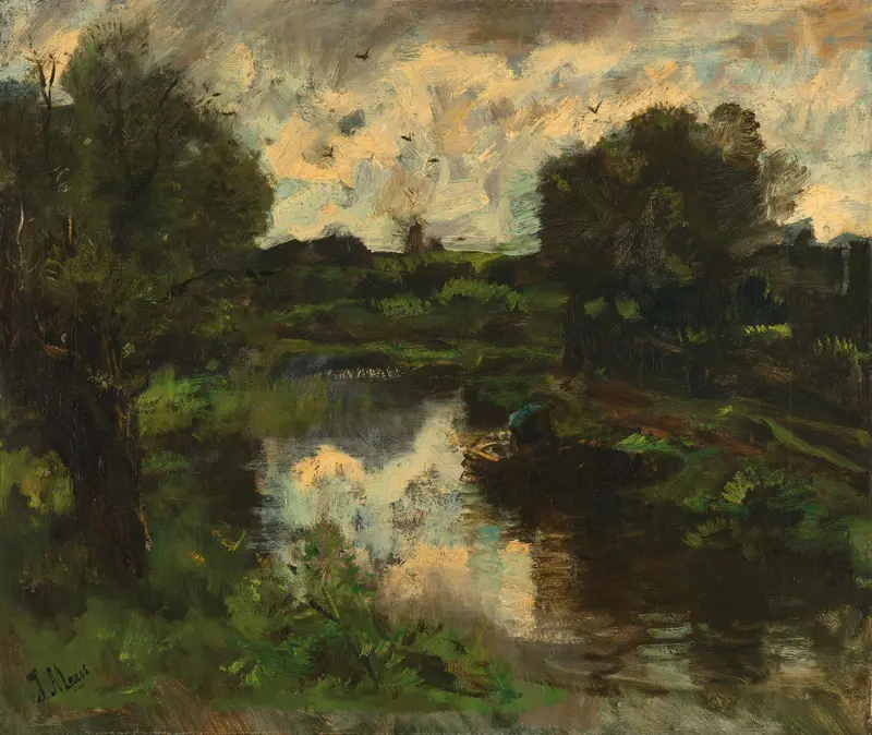 Polder na onweer Wall Art by Jacob Maris - High-Resolution Digital Print