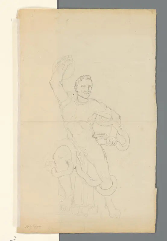 Politicus als Laocoön Wall Art by Johan Michaël Schmidt Crans - High-Resolution Digital Print