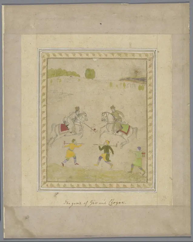Polo spelers Wall Art by anonymous - High-Resolution Digital Print