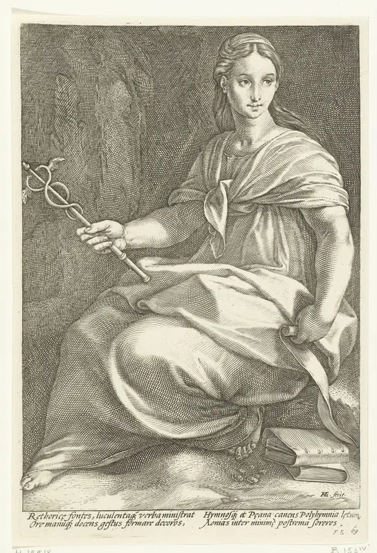 Polyhymnia Wall Art by Unknown - High-Resolution Digital Print