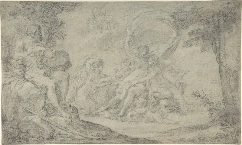 Polyphemus and Galatea Wall Art by Anonymous, Italian, 17th century - High-Resolution Digital Print