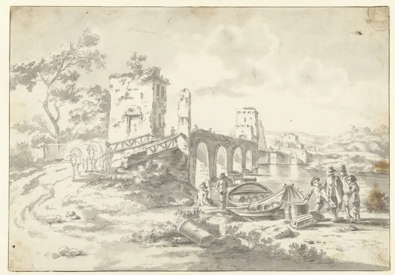 Ponte Molle Wall Art by Jan Both - High-Resolution Digital Print