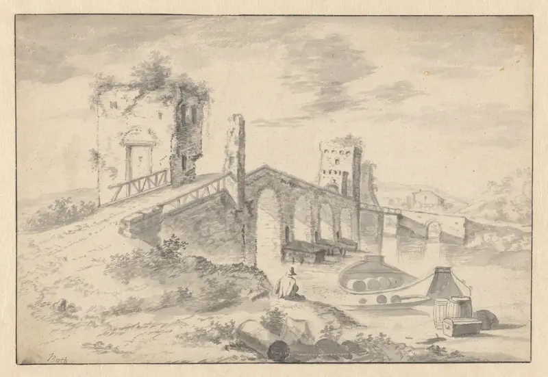 Ponte Molle Wall Art by anonymous - High-Resolution Digital Print