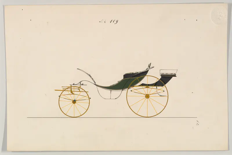 Pony Phaeton #109 Wall Art by Brewster & Co. - High-Resolution Digital Print