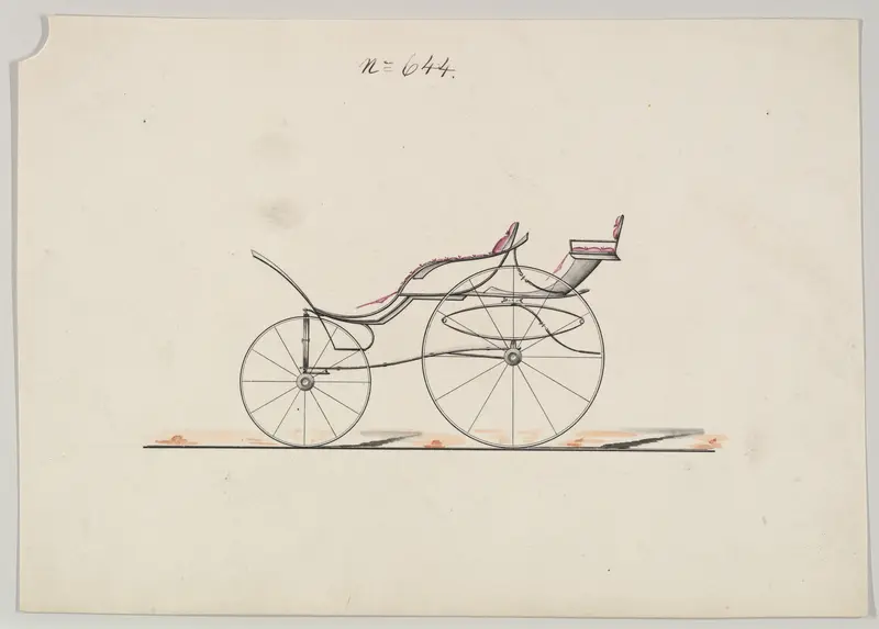 Pony Phaeton #644 Wall Art by Brewster & Co. - High-Resolution Digital Print