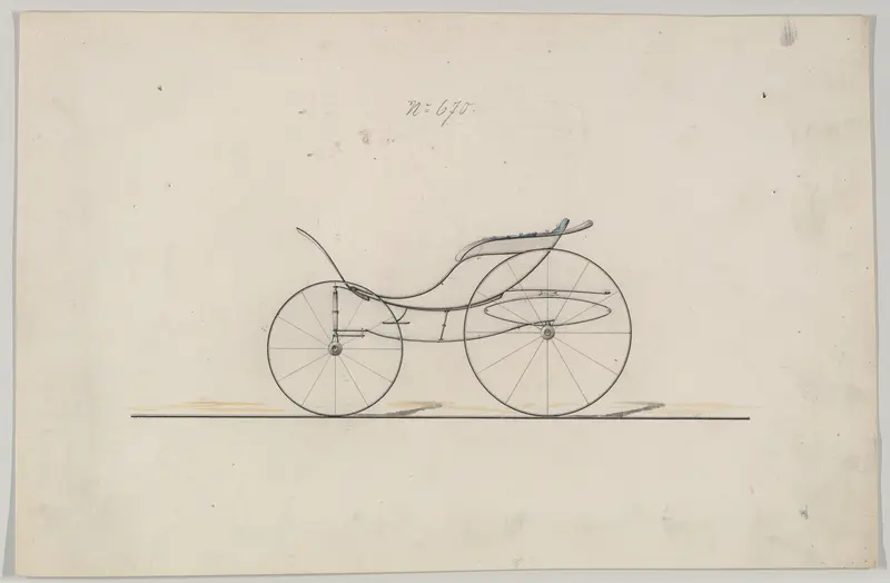 Pony Phaeton #670 Wall Art by Brewster & Co. - High-Resolution Digital Print