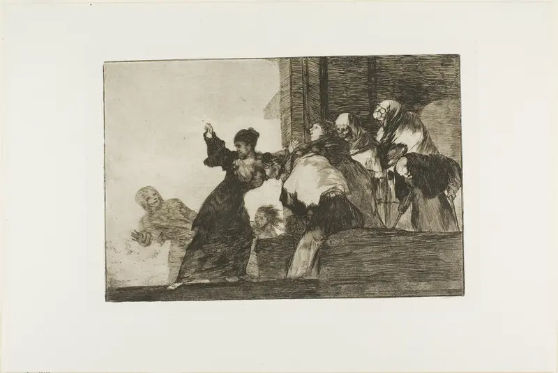 Poor Folly, plate eleven from Los Proverbios