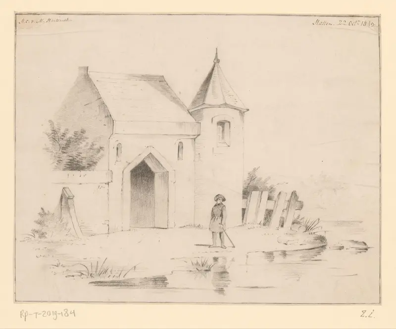 Poort bij Hattem Wall Art by Unknown - High-Resolution Digital Print