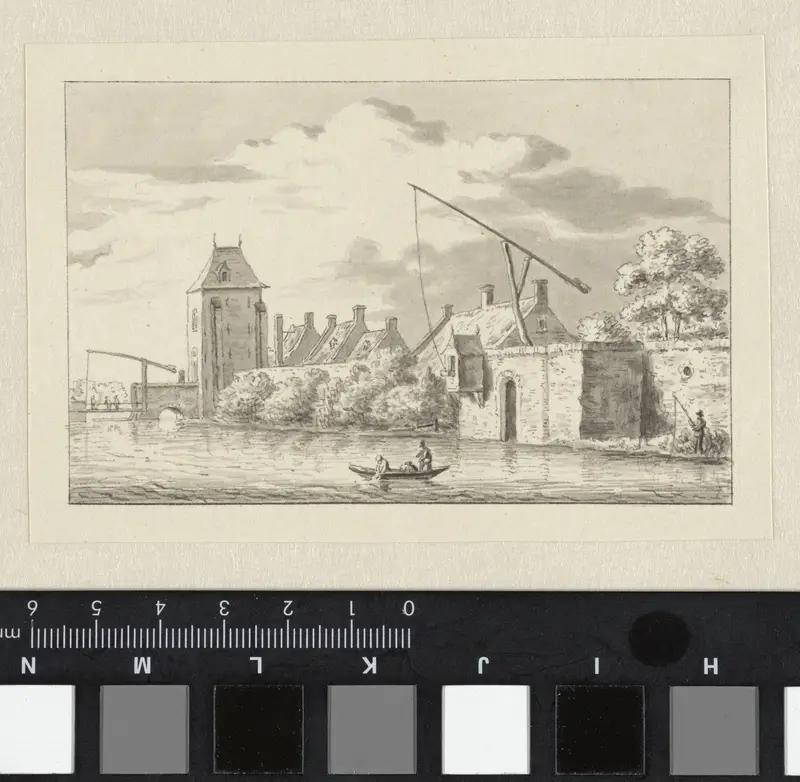 Poort te Ijsselstein Wall Art by Haatje Pieters Oosterhuis - High-Resolution Digital Print