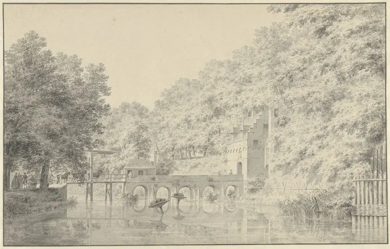 Poort van het kasteel te Buren Wall Art by Cornelis Pronk - High-Resolution Digital Print
