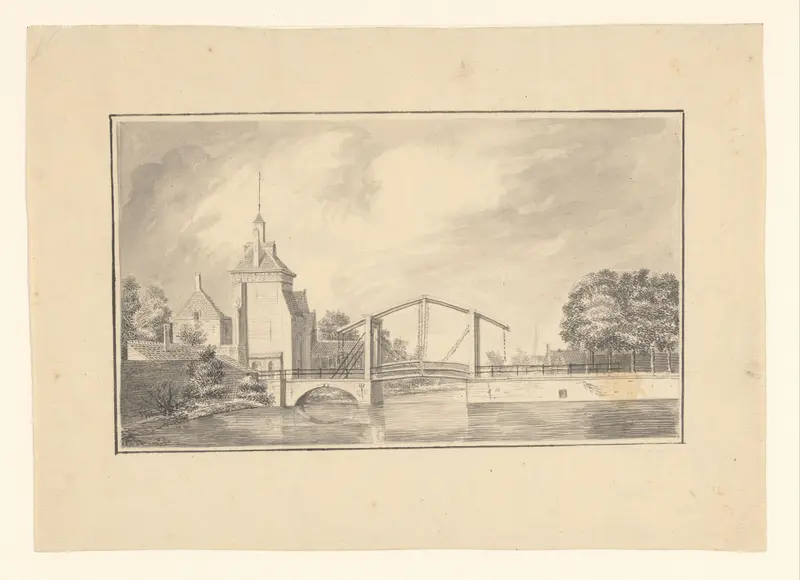Poortgebouw van een landgoed (IJsselstein ?) Wall Art by anonymous - High-Resolution Digital Print