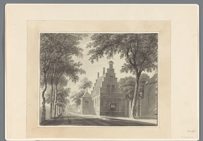 Poortgebouw van een landgoed Wall Art by anonymous - High-Resolution Digital Print