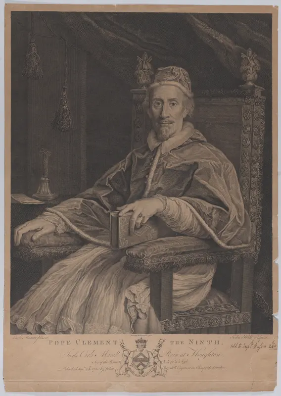 Pope Clement the Ninth Wall Art by John Hall - High-Resolution Digital Print
