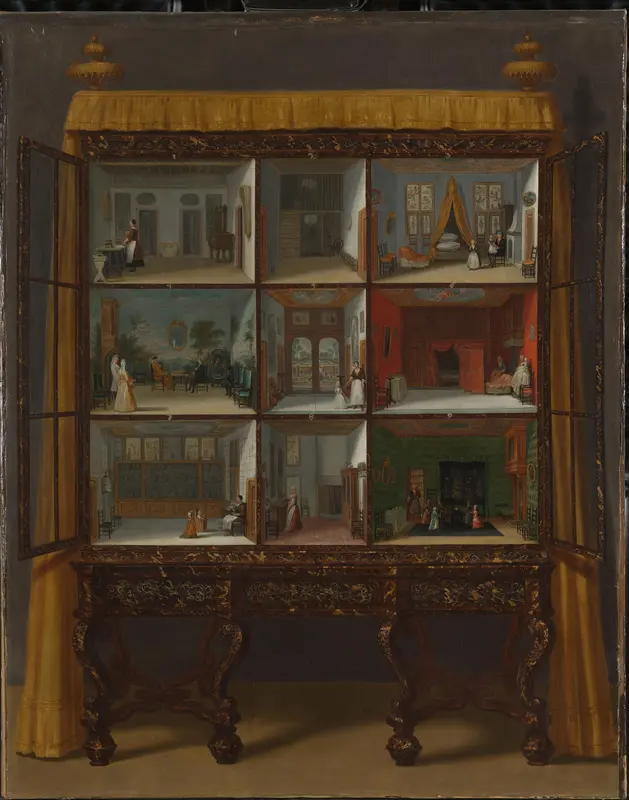 Poppenhuis van Petronella Oortman Wall Art by Jacob Appel (I) - High-Resolution Digital Print