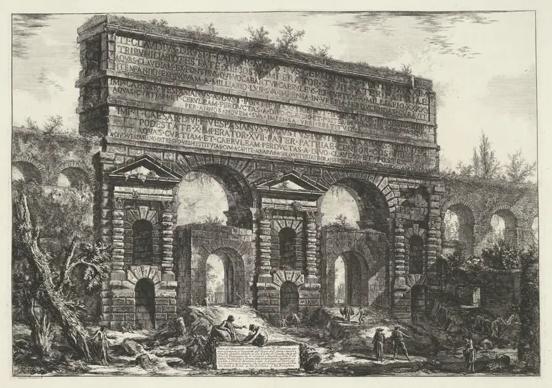Porta Maggiore te Rome Wall Art by Unknown - High-Resolution Digital Print