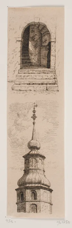 Porten til Nicolai tårn og tøjhustårnet Wall Art by Heinrich Hansen - High-Resolution Digital Print