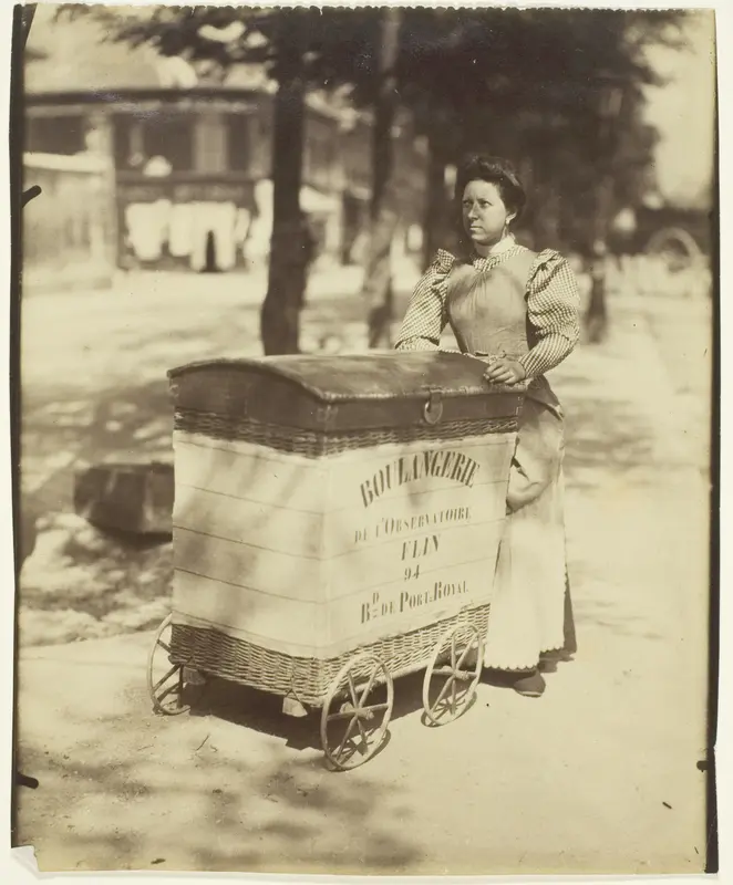 Porteuse de pain, from the series "Small Trades"
