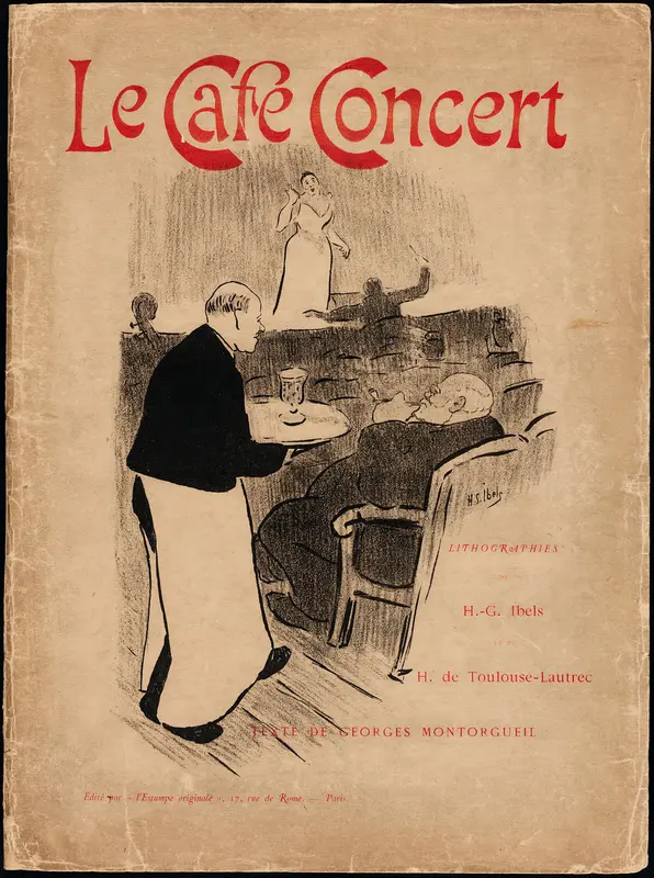 Portfolio Cover for Le Café-Concert