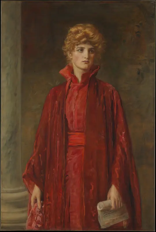 Portia Wall Art by Sir John Everett Millais - High-Resolution Digital Print