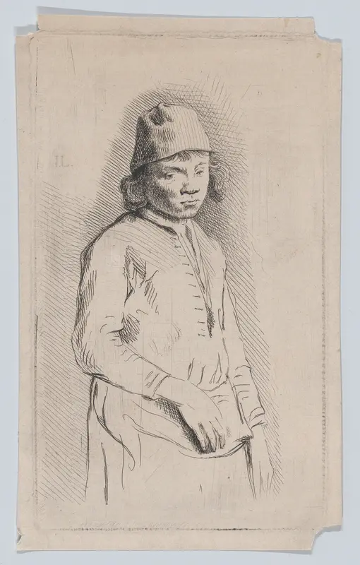 Portrait of a boy Wall Art by Anonymous - High-Resolution Digital Print