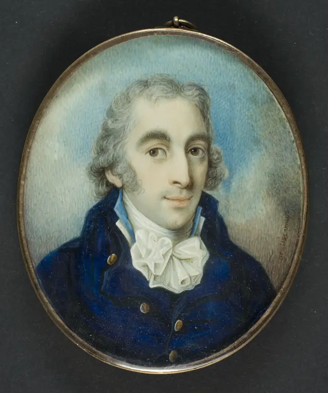 Portrait of a Gentleman in Blue Coat