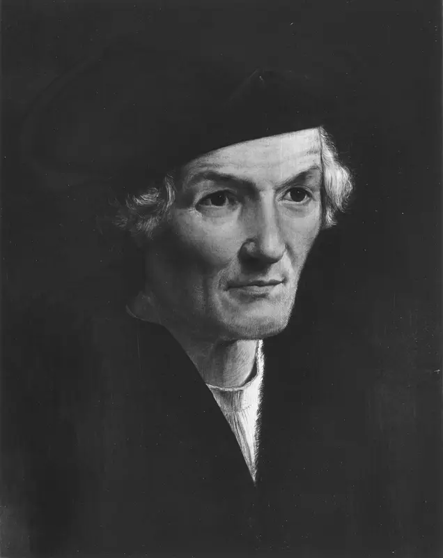 Portrait of a Man Wall Art by Flemish - High-Resolution Digital Print