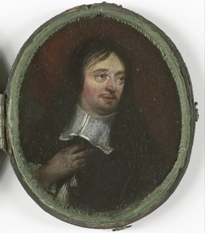 Portrait of a man Wall Art by Ludolf Bakhuysen - High-Resolution Digital Print